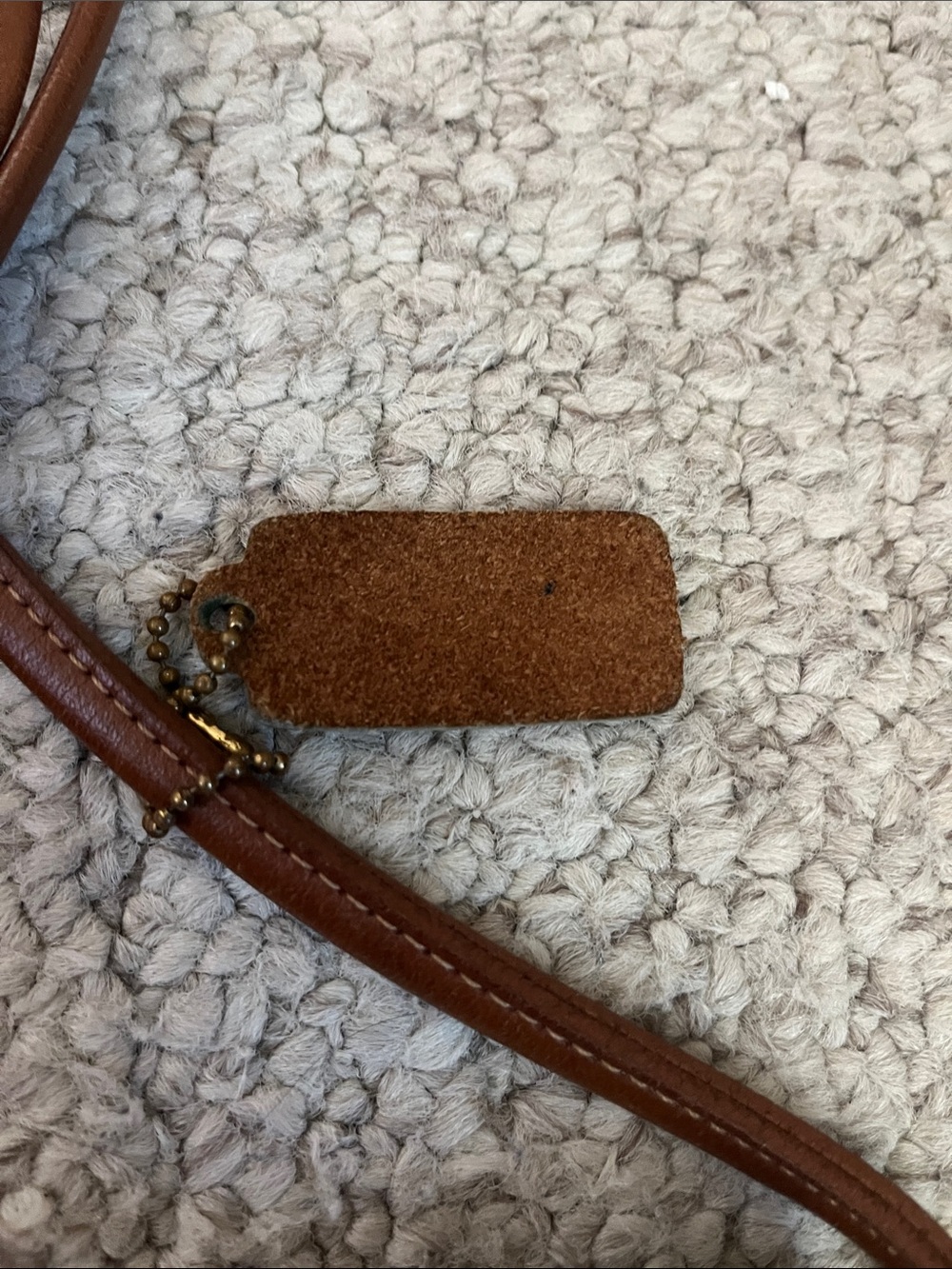 Coach Brown Leather Turn-Lock Crossbody - Picture 3 of 7